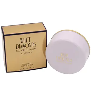 Elizabeth Taylor White Diamonds Fragrance Flower-Scented Body Care Cosmetic Body Radiance Perfumed Powder, 2.6 oz