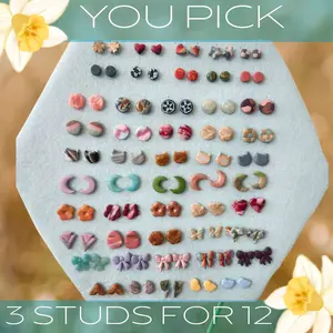YOU PICK STUDS - STUD PACK OF THREE