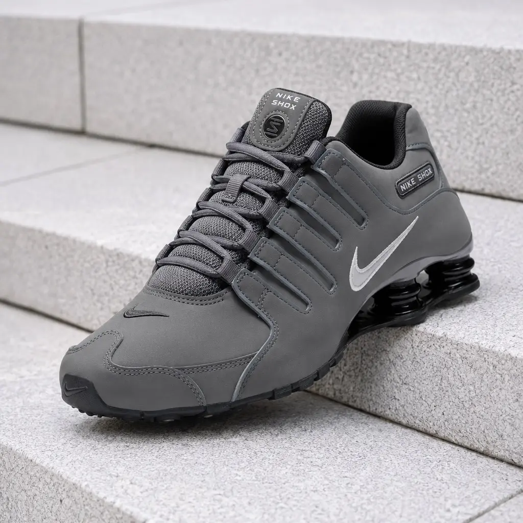 Nike Shox NZ Dark Grey 378341-059 Men's Fashion Sneaker New