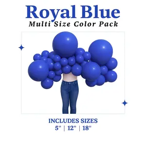 Royal Blue Balloon Pack with Optional Add-Ons