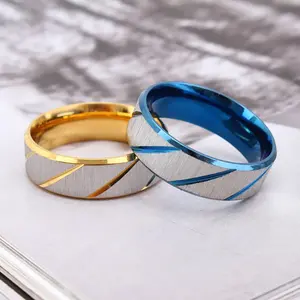 Couple's 1-Piece High-End Minimalist Double Finger Alloy Ring - European & American Trendy Metallic Costume Jewelry Accessory, Alloy Rings, Double Rings