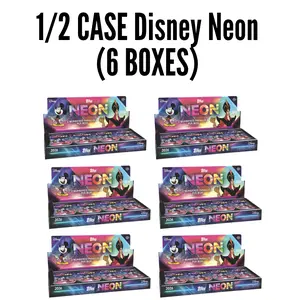 Disney #5642: 1/2 Case (6 boxes) Disney Neon *Pick Your Movie*