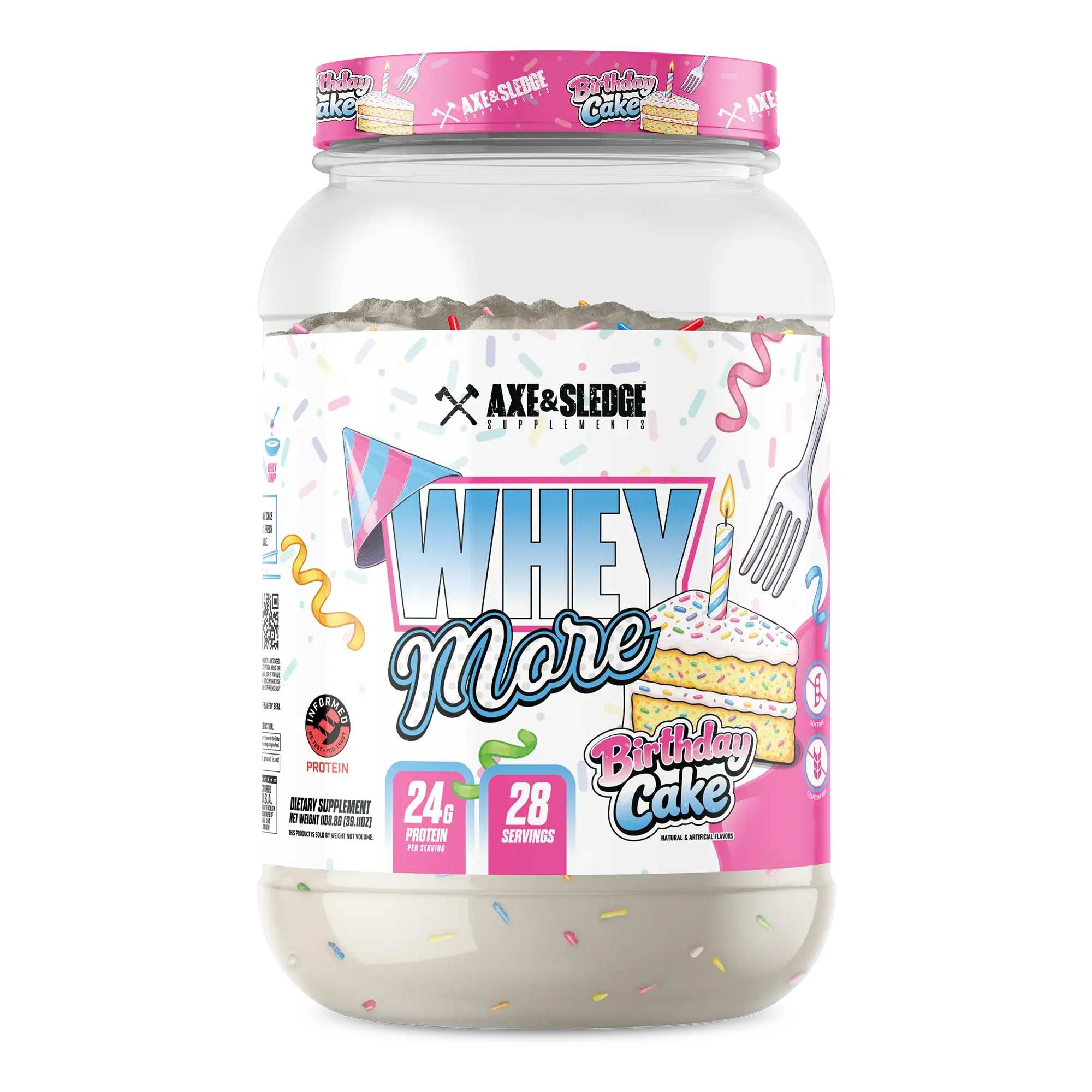 Axe & Sledge Whey More - Whey Protein Blend - 24g Protein