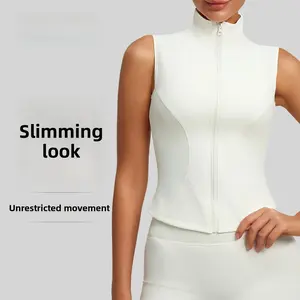 Women's Sleeveless Workout Tank Top, Slim Fit Quick Dry Gym Shirt, High Elastic Breathable Athletic Top for Yoga Pilates Running Fitness & Casual Wear