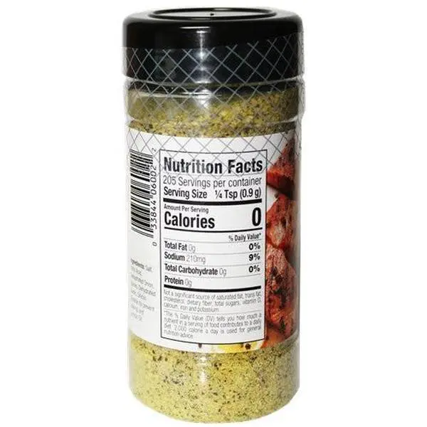 Kingsford Lemon Pepper Spice Seasoning, 6.5 oz - Authentic Grilling, Oven & Crock Pot Sazon for Meats