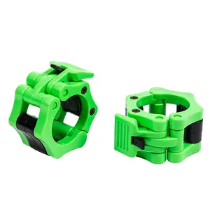 [20Pcs] Weightlifting Barbell Quick Buckle Bell Plate Holder Ao Bar Chuck Barbell Bar Buckle 50mm