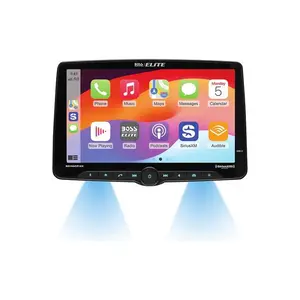 Boss Audio Elite BE10ACP.WX Digital Multimedia Receiver 10.1" Capacitive Touchscreen Volume Knob Satellite Radio Compatibility