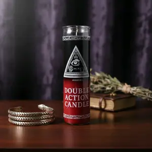 Reversible Candle - Return Negative Energy Back to Sender - Aromatic Candle for Energy Cleansing, Spiritual Protection & Divine Aura Support - Decor, Ornaments