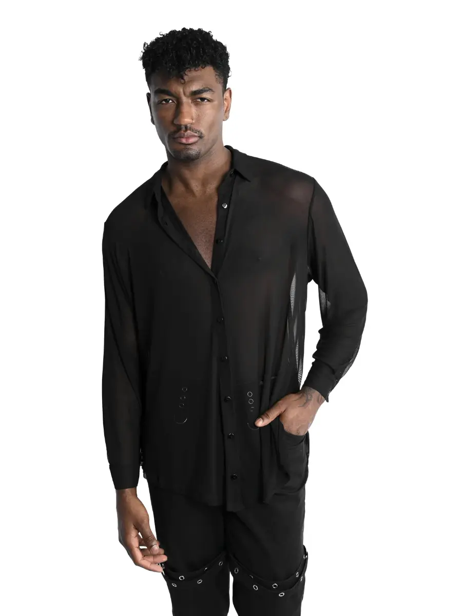 Mesh Memphis Oversized Shirt FOXBLOOD RESTOCKED! FAN FAVORITE!