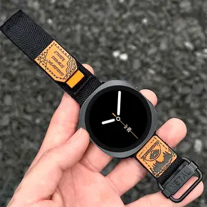 Adjustable Nylon Buckle Strap for Samsung Galaxy Watch 8/8Classic Ultra 47mm 40mm 44mm 46mm, Smartwatch Strap, Unisex Replacement Band, Durable & Stylish Design