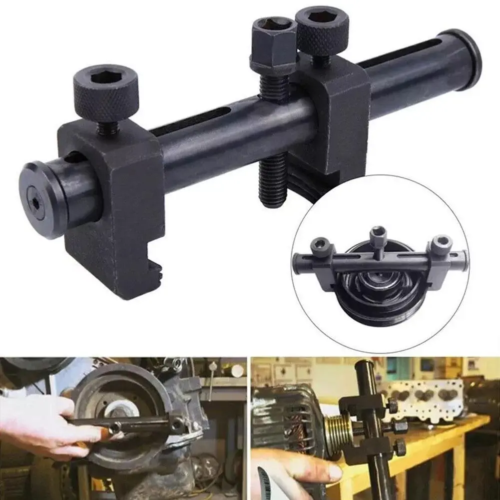 Threaded Crankshaft V-belt Pulley Disassembly Tool Disassemble Generator V-belt Pulley Puller Timing V-belt Pulley Disassembly Tool