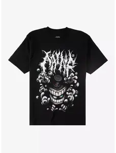 Amazing Digital Circus Caine Eyes Shirt | Caine Metal Style Graphic Tee | Digital Circus Horror Cartoon T-Shirt | Dark Aesthetic Fan Shirt | Unisex Cartoon Tee