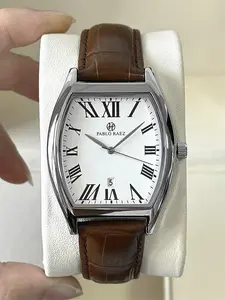 Men's Business Fashion Analog Quartz Watch, Stainless Steel Watch for Party, Everyday Accessory, Trendy All-match & Exquisite Watch for Gift