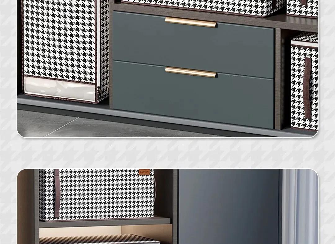 Thickened Non-woven Quilt Storage Bag For Household High-capacity Clothing Clothes Packaging Bag Organizing Luggage Bag