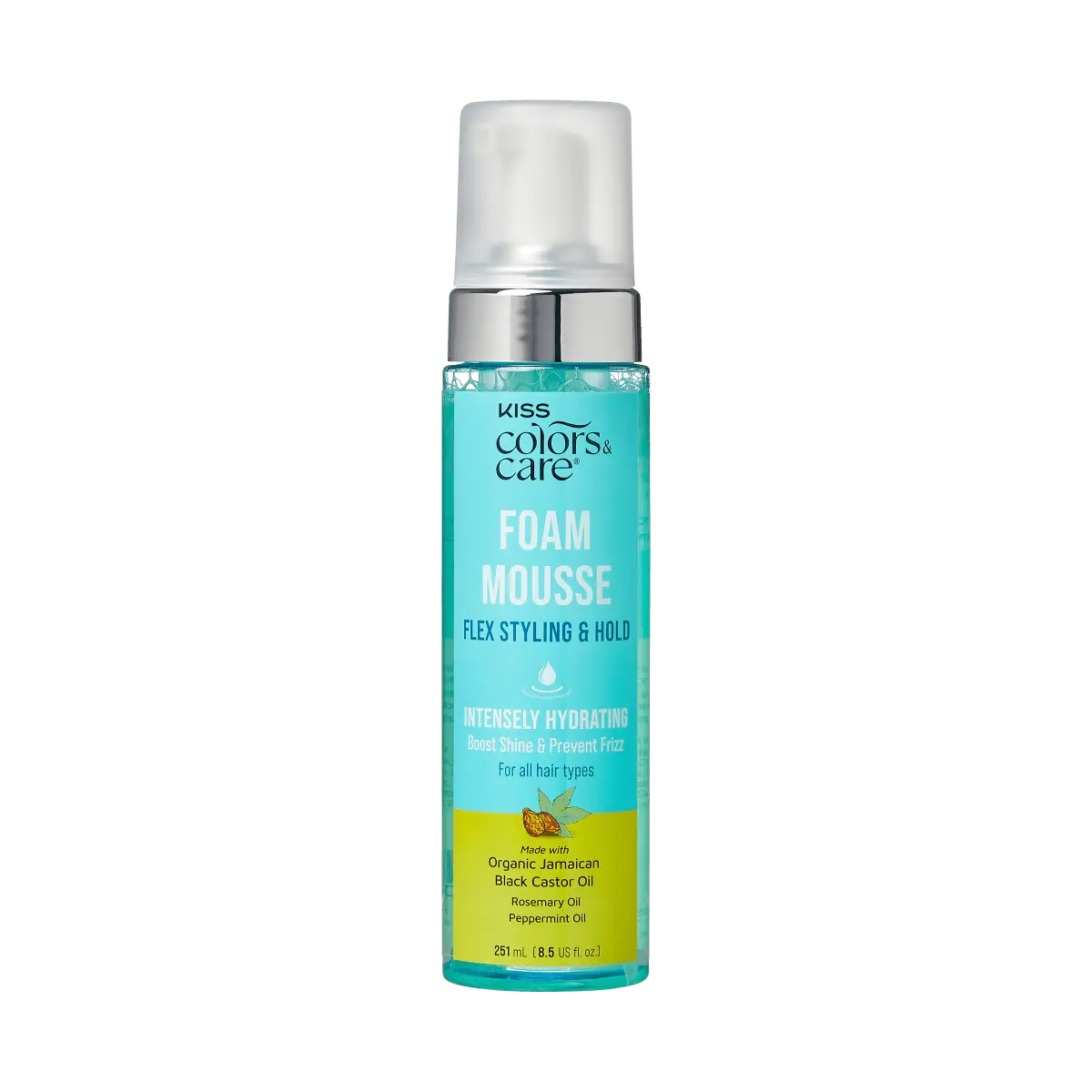 Kiss Colors & Care Foam Mousse - 8.5 oz Kiss Colors & Care Foam Mousse - 8.5 oz