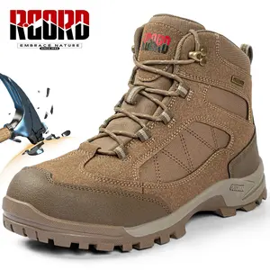 R CORD Steel Toe Boots for Women Waterproof Safety Work Boots Non-slip Composite Toe Boots for Women Steel Toe Shoes for Women Construction Boots Hiking Boots Womens SpringStatements