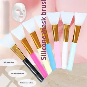 Mask Brush Silicone Facial Mask Brush Makeup Brush Beauty Brush Soft Hair Mask Brush Mask Brush Mask Applicator