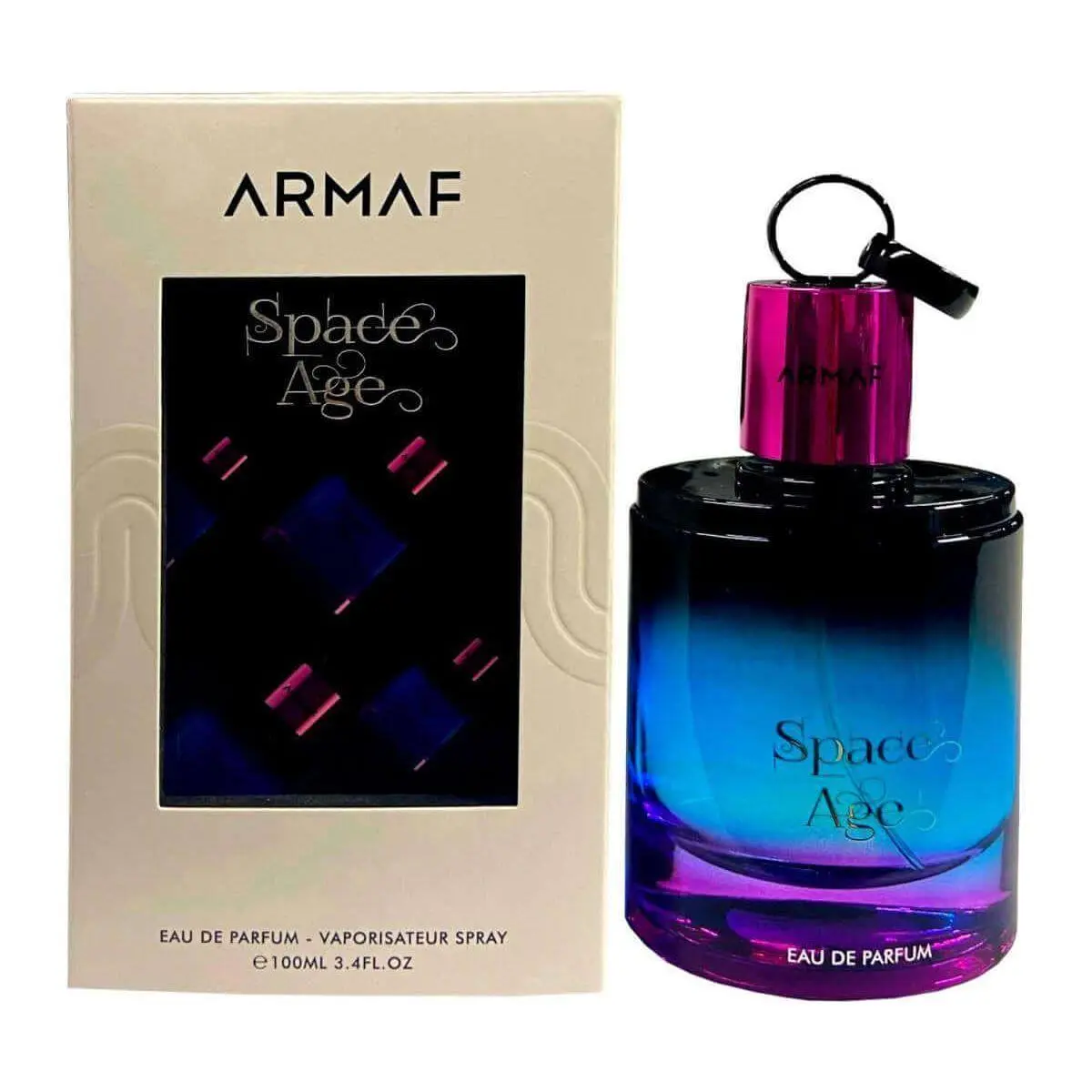 Armaf Space Age EDP Scented Perfume Spray - Women's Full-Size Atomizer Fragrance, 3.4 fl oz, New in Box, EDP Liquid Perfumes for Women, Atomizer Women's Fragrance