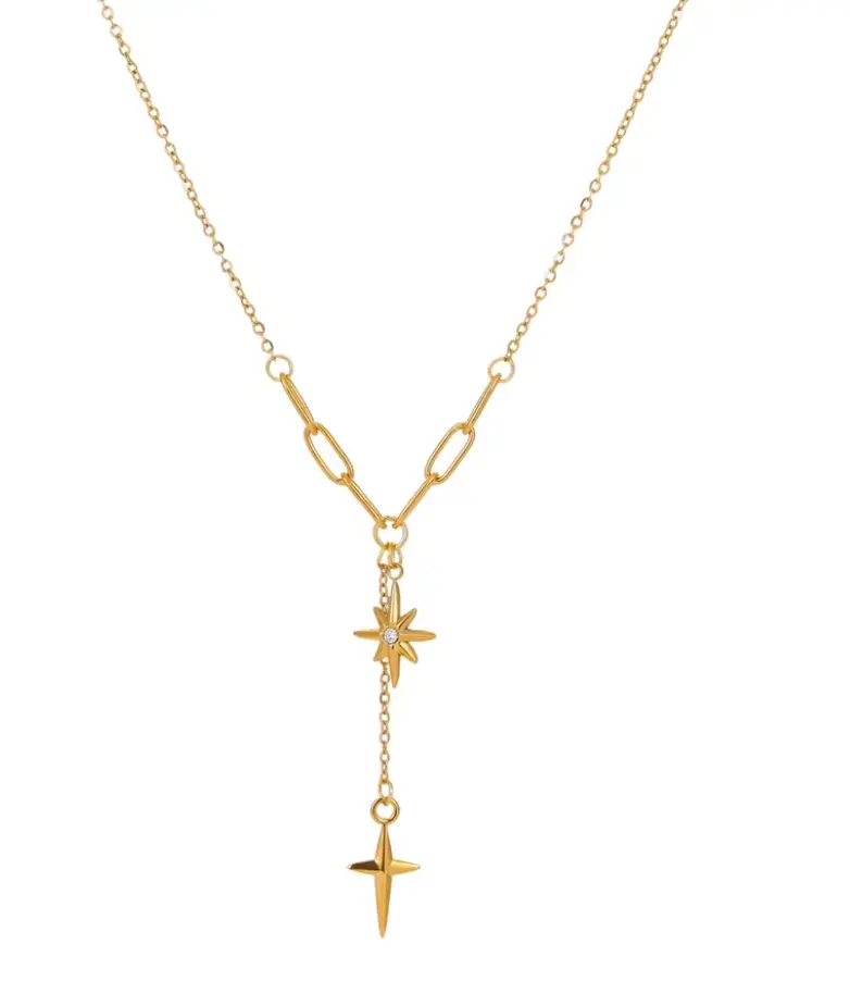 Stars Tassel Necklace