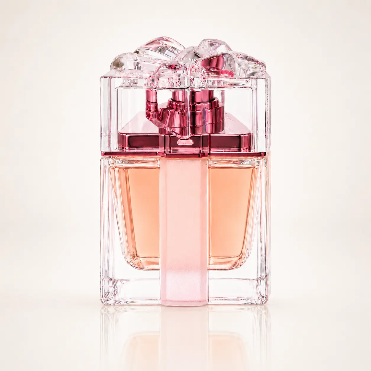 Lonkoom A Wish (Red) Women's 100mL Eau de Parfum - Aromatic Sweet Scent with Grapefruit, Raspberry, Chocolate, Floral Musk, Smelling Good Clean Girl Signature Scent for Feminine Energy Gifts