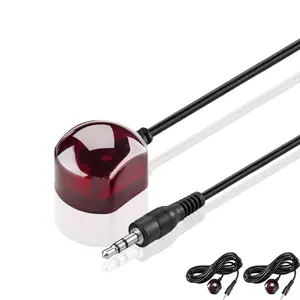 IR Receiver Cable 10FT Infrared Remote Control Extender Repeater Cable with 3.5mm Jack Plug IR Emitter for Spectrum Motorola Arris Xfinity Comcast Verizon FiOS Other STB - Set Top Boxes, 2-Pack