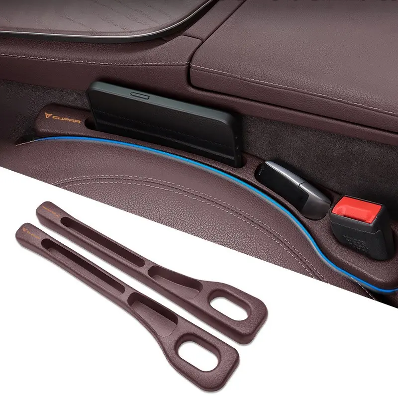2PCS Car Seat Gap Filler Side Seam Leak-proof Strip Protector Holder Accessories Cupra Raval Born Leon Formentor Ateca Terramar Accessories