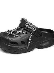 Light Oxygen Flow Cloud Holes Slippers, Eva Material, Fashion Style, Less Than Ankle Height, Solid Pattern, All Seasons Wear