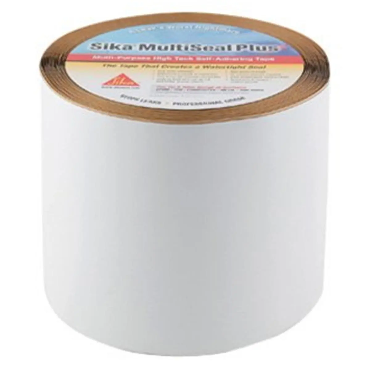 Sika Multiseal Plus Tape (0911.1349) 6x50 Roll - Self-Adhesive Preglued Extra Strong Roof Repair Sealer Patch Tape with Aggressive Adhesion, UV-Resistant, Water Resistant for TPO Membrane & Challenging Surfaces