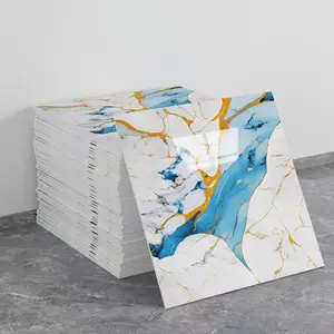 30 PCS self-adhesive bathroom tiles, marble pattern wallpaper stickers, waterproof wall panels, Waterproof wall decal, suitable for bathrooms, kitchens, easy to peel and stick, for TV background wall decoration, wall decoration, simple installation