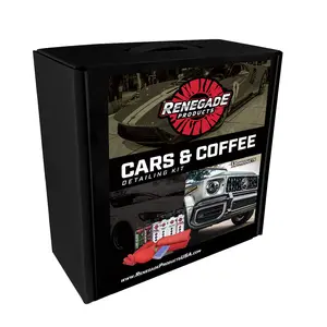 Renegade Products | Cars & Coffee Detailing Kit – Complete Shine, Wash, Seal & Glass Care Bundle for Auto & SUV
