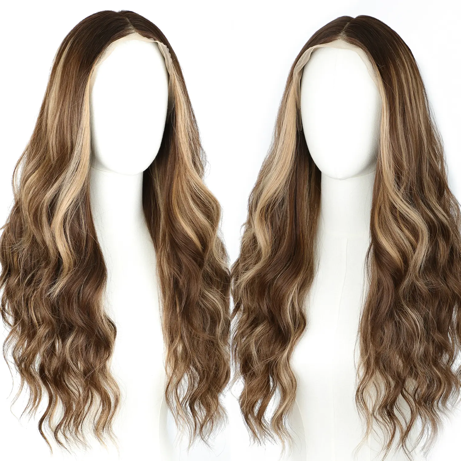 Brown Mix Ash Blonde