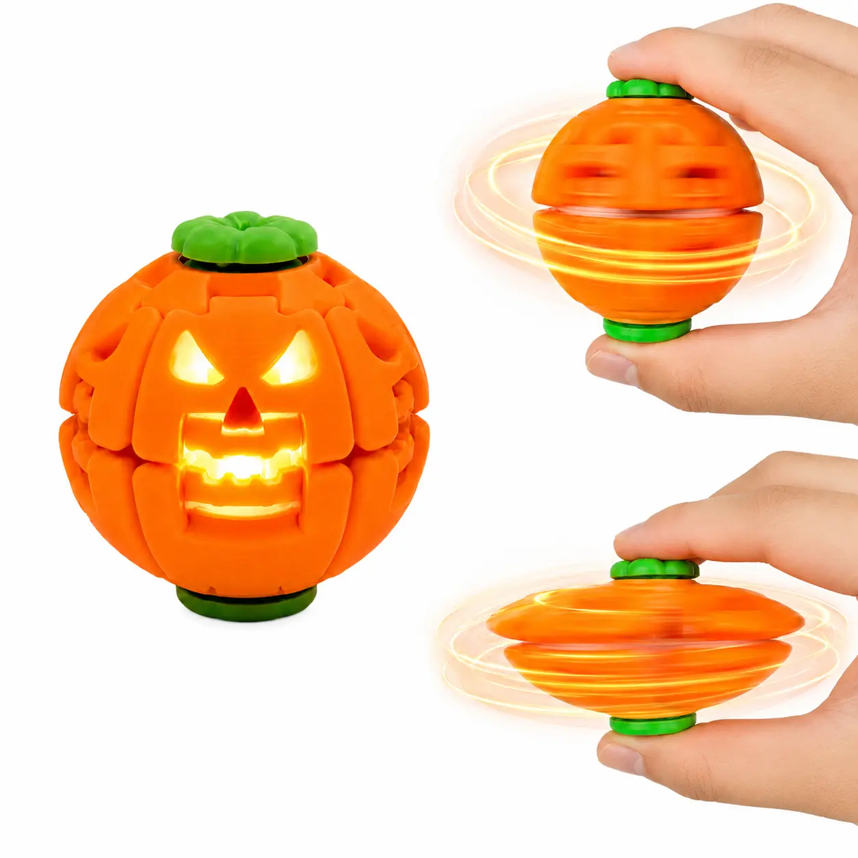 (LIVE) Halloween Press-to-Spin Stress Relief Fidget Ball