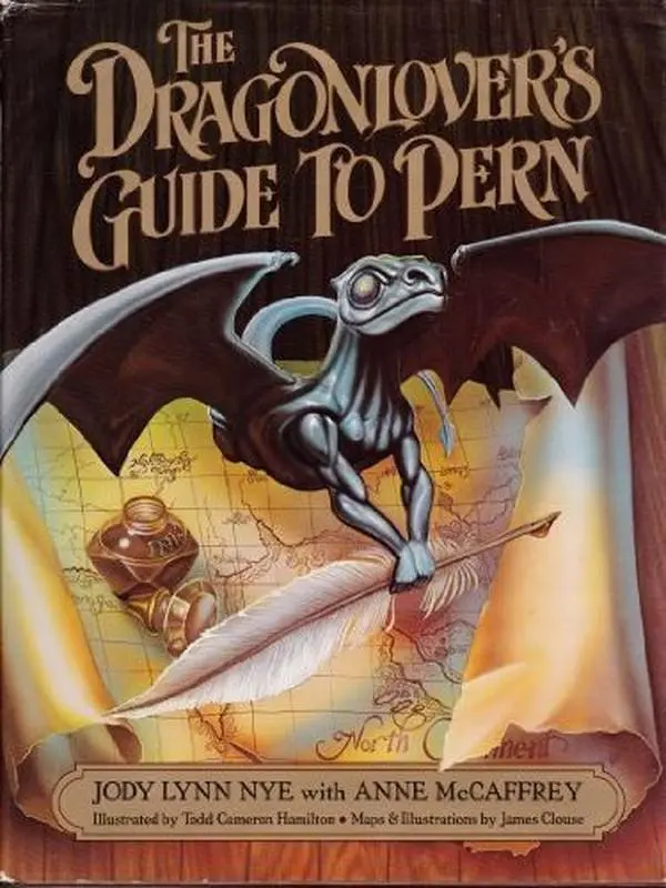 USED-The Dragonlover's Guide to Pern by Jody Lynn Nye (November 05,1989) by unknown author (Hardcover)