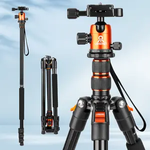 81" Adjustable Professional camera Aluminum Alloy Tripod/Monopod with 360° Ball Head and Quick-Release Plate, Perfect for Vlogging Live Streaming MacroPhotography Suitable for DSLR Cameras#Easter Day#SummerVibes