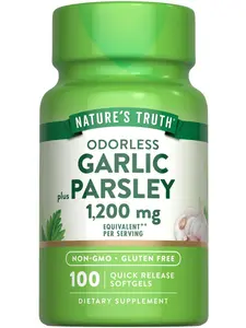 Odorless Garlic and Parsley 1200 mg