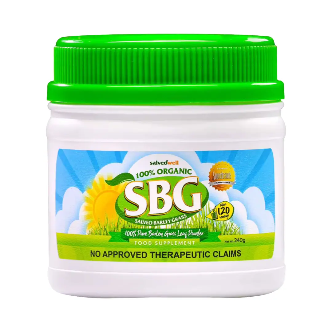 SBG Salveo Barley Grass Powder Jar 240 Grams