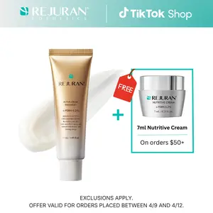REJURAN Active Cream Enhanced, DOT c-PDRN – Deep Rejuvenation Salmon DNA PDRN Face Moisturizer for Collagen Boosting, Skin Elasticity, Firming, and Lifting. Korean Skincare. (1.69 fl oz)