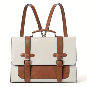 Hot selling styles Briefcase for Women 15.6 inch Vegan Leather laptop backpack Messenger Bag Large Computer Handbags for Work
