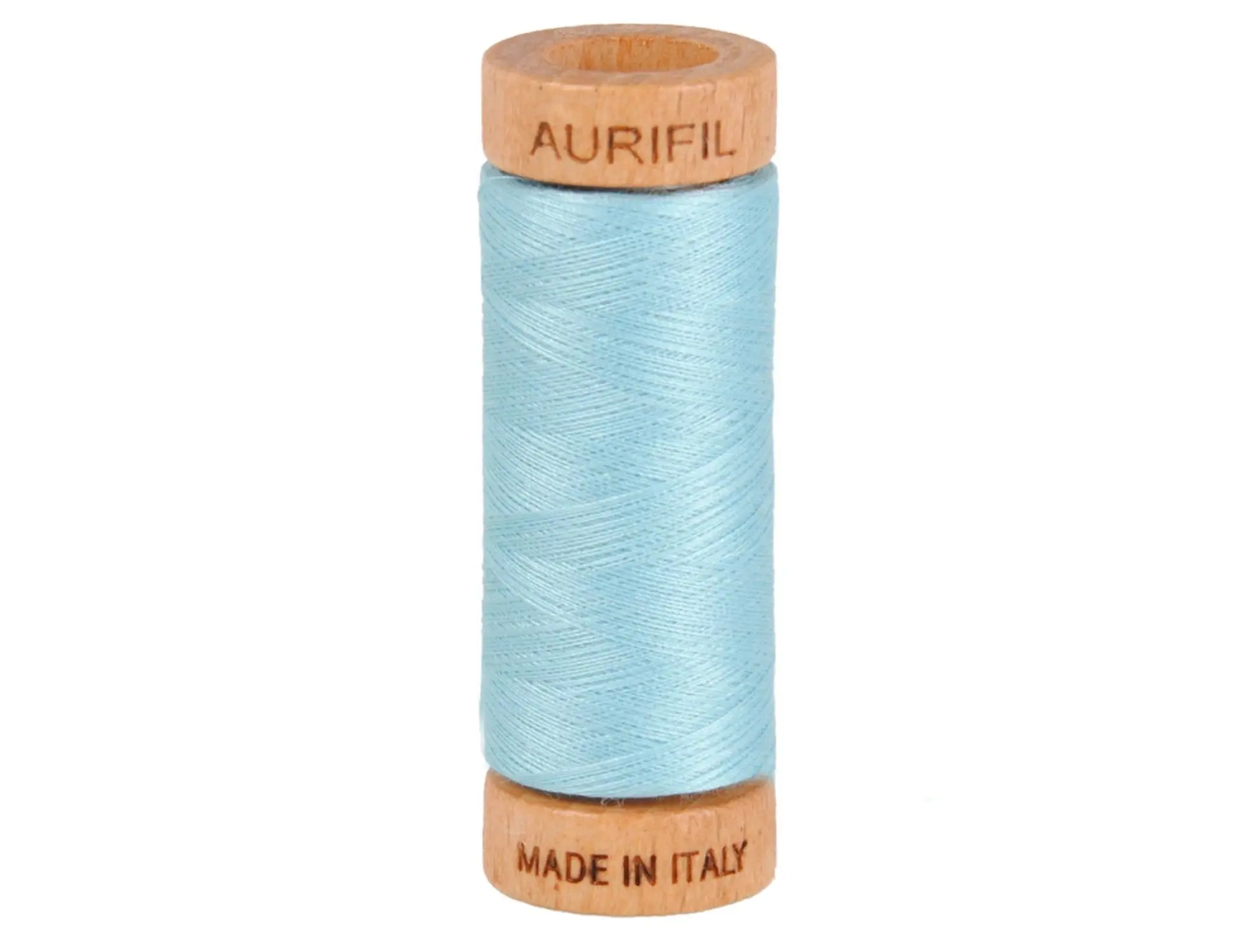 Aurifil 80wt 2-Ply Cotton Thread | Light Grey Turquoise (#2805) | 300 yds