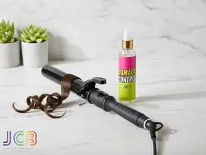JCB Curl Pro Iron and Damage Control Heat Protectant Spray Bundle