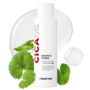 DERMAFIRM CICA AC Essence Toner 5.07 fl oz - Exfoliating with AHA BHA & Salicylic Acid, Centella Asiatica Soothing for Sensitive Oily & Dry Skin Korean Toner