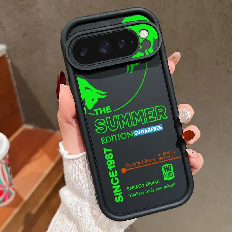 Soft Silicone Protective Phone Case For Google Pixel 7 8 9 10 Pro XL A|Energy Racing & Faith Jesus Trendy Design Cover fashion gift anti-drop case anti-drop protection #USGGGJXYRB1
