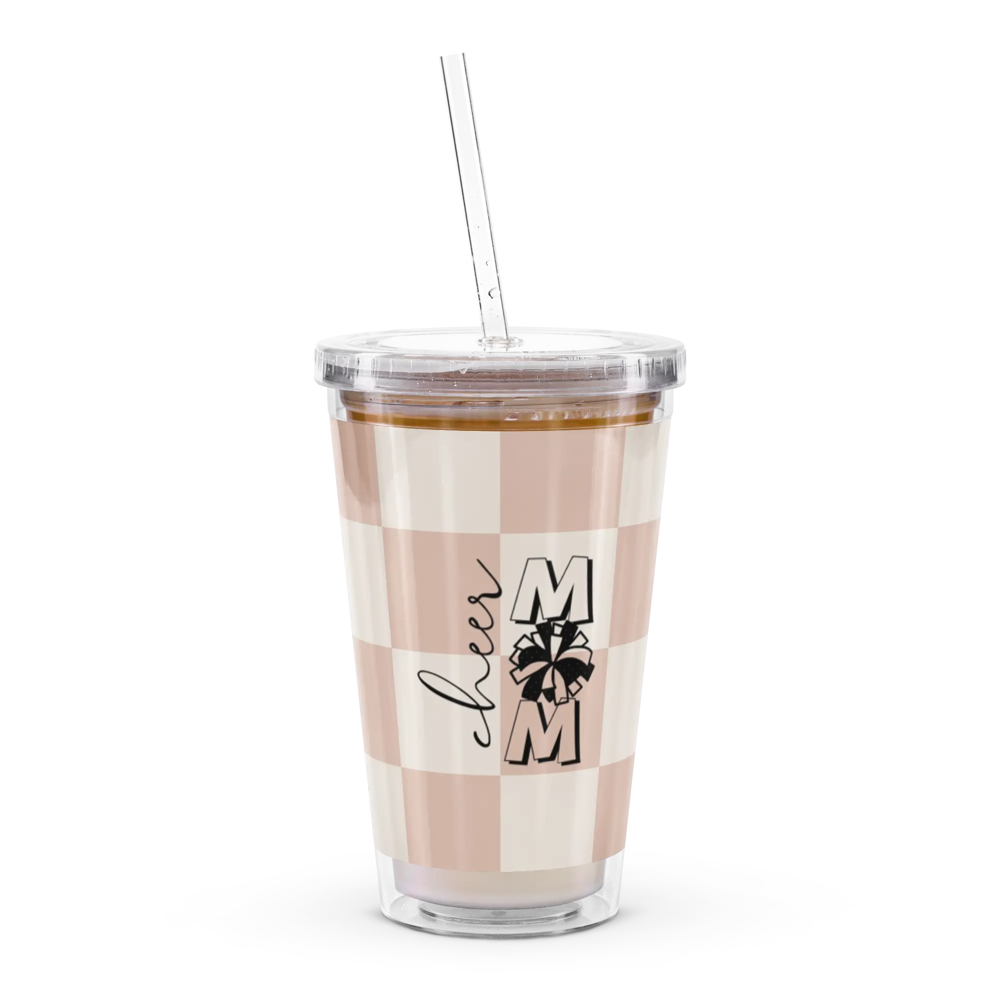 Cheer Mom Insulated Tumbler – 16 oz