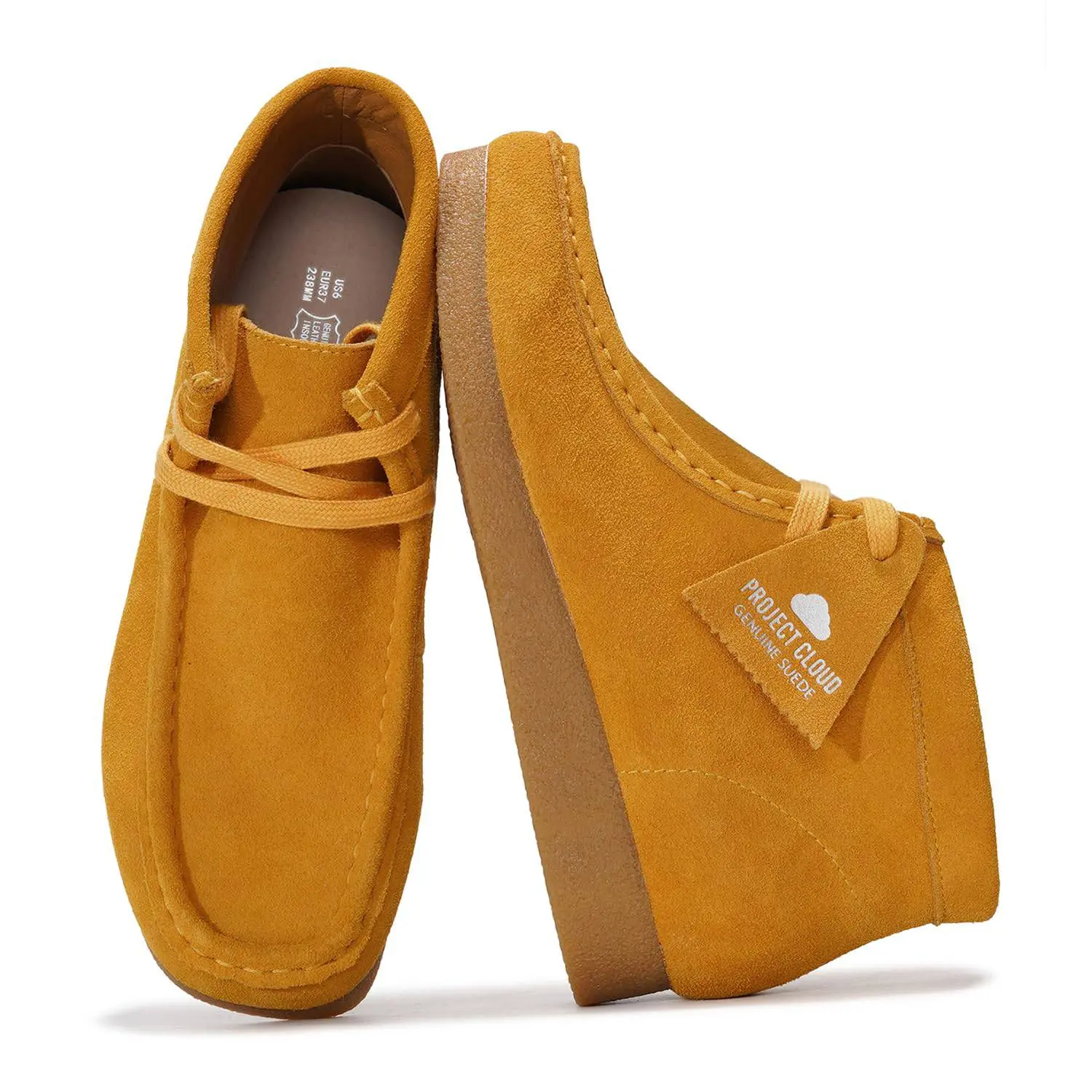 Project Cloud Women's | 100% Genuine Suede Ankle Boots | ProjectPlush | Non-Slip - Wally Boot