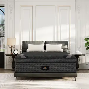 FANSACE 12/14/16 inch Twin/Full/Queen/King/California King size Hybrid Mattress in a Box – Cooling Gel Memory Foam & Pocket Springs, Medium Firm, Fiberglass Free with Edge Supportking size mattresses