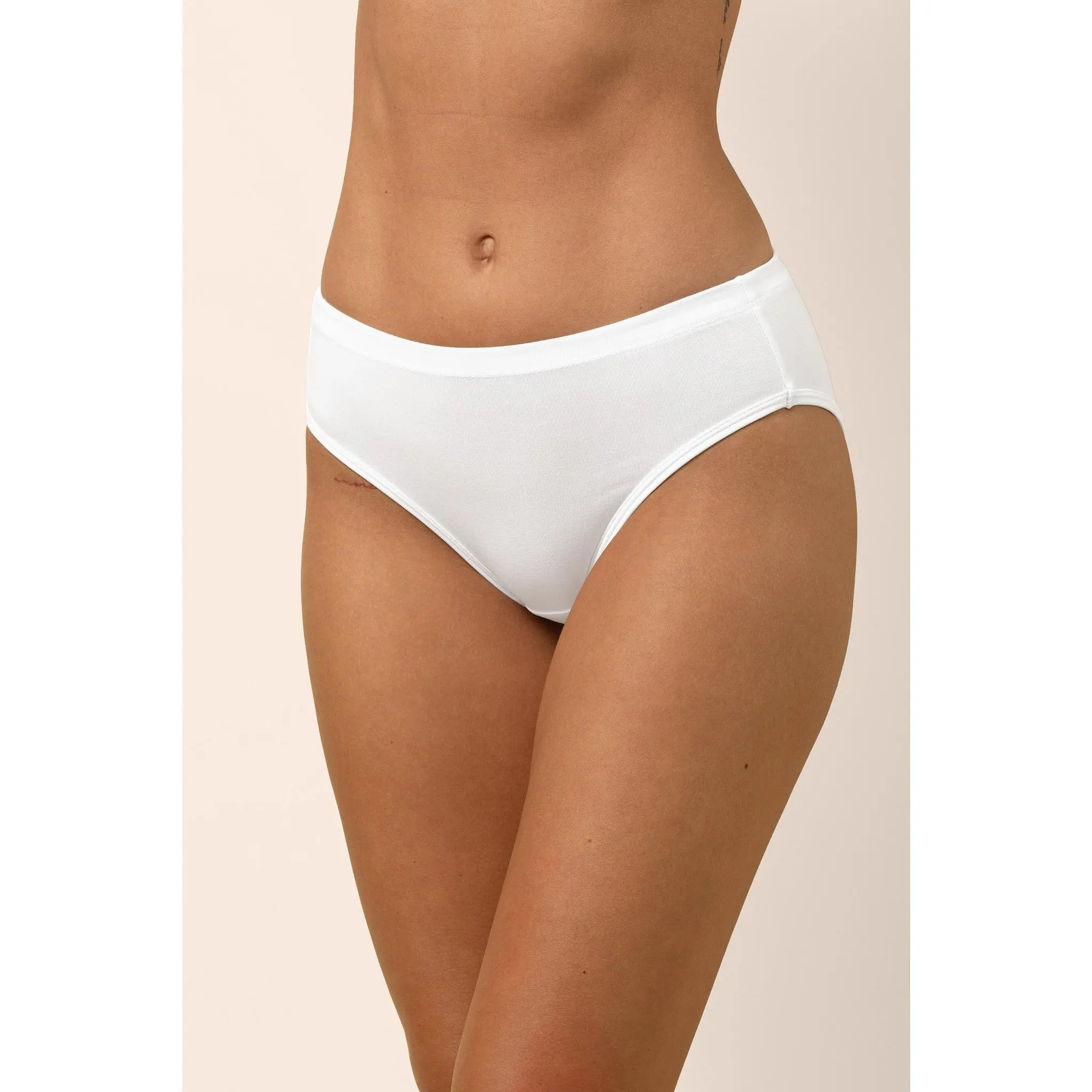 Lady's Basic Stretchy Women's Panties, Spandex-Rayon Fabric Underwear for Cold Weather Use, Soft, Breathable, Smooth