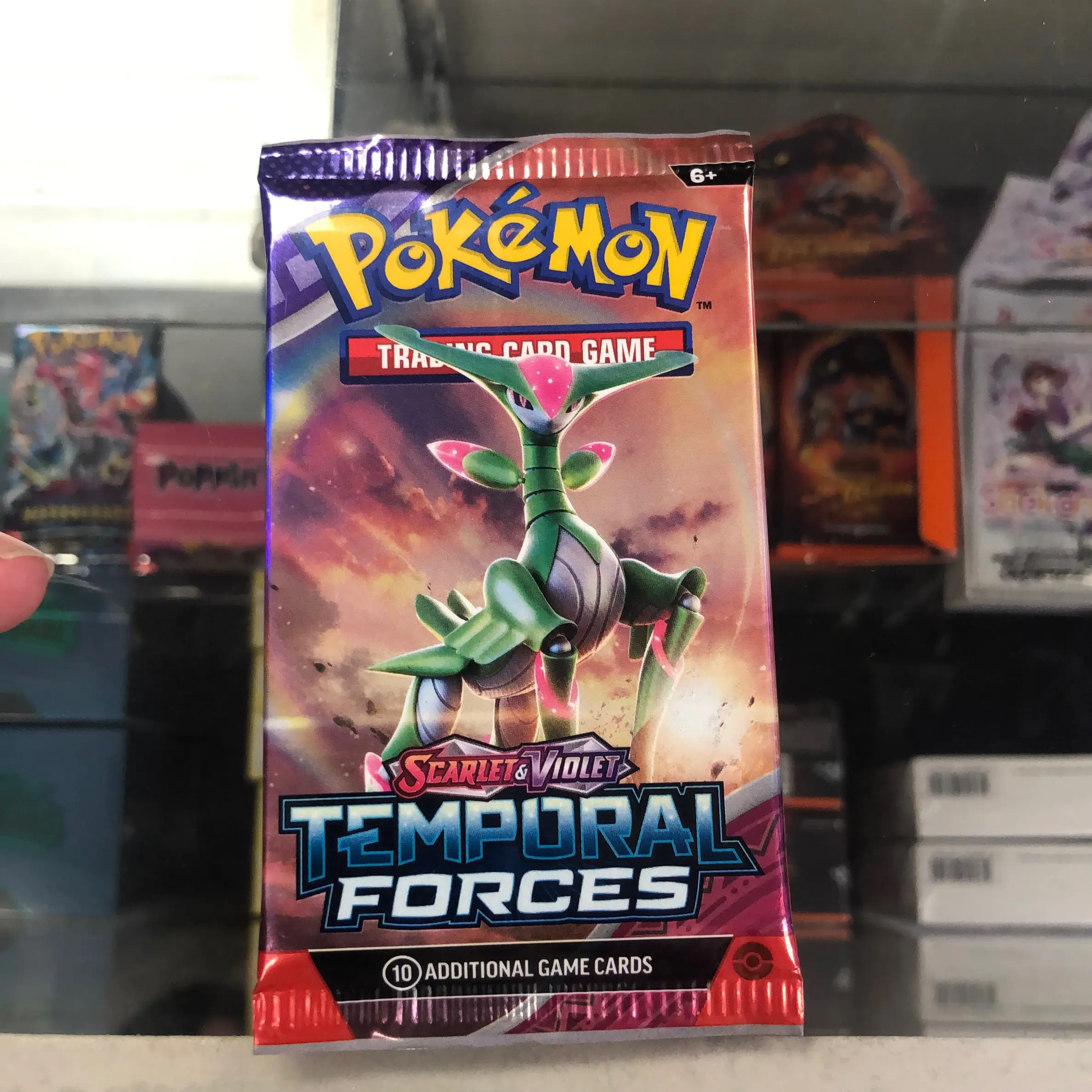 Pokémon temporal forces scarlet and violet booster pack