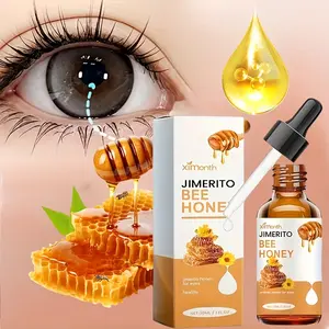 Jimerito Honey Eye Drops,Genuine Honey Eye Cleansing Serum, Honey Eye Care Serum, Eye Essence, Natural Plant-Based Formula for Gentle Eye Care & Daily Comfort, Unisex