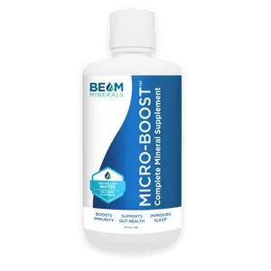 BEAM Minerals Micro-BOOST - Exceptional Cellular Micronutrient Support Healthcare Vitamin 32 fl oz 1 Month Supply Boosts Immunity Supports Gut Health Improves SleepA