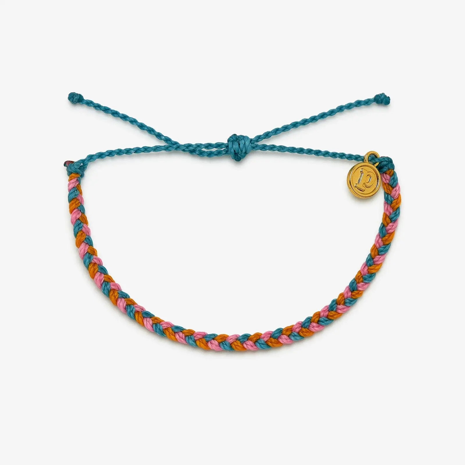 Pura Vida Multi Mini Braided Bracelet, Waterproof Handmade String Bracelet, Adjustable Fit